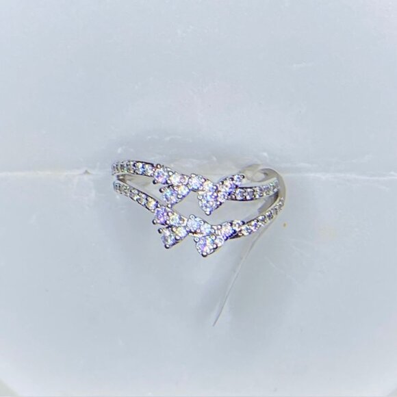 Diamond CZ Ring RBP7404 Beyond the Sparkle Size 8 - Picture 4 of 5